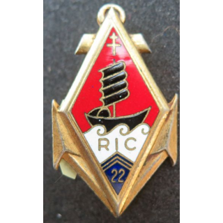 22° RIC : 22° régiment d'infanterie Coloniale Drago Olivier Métra H. 186