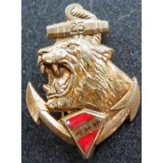 23° RIC : 23° Régiment d'infanterie Coloniale Drago Béranger H. 278 en émail