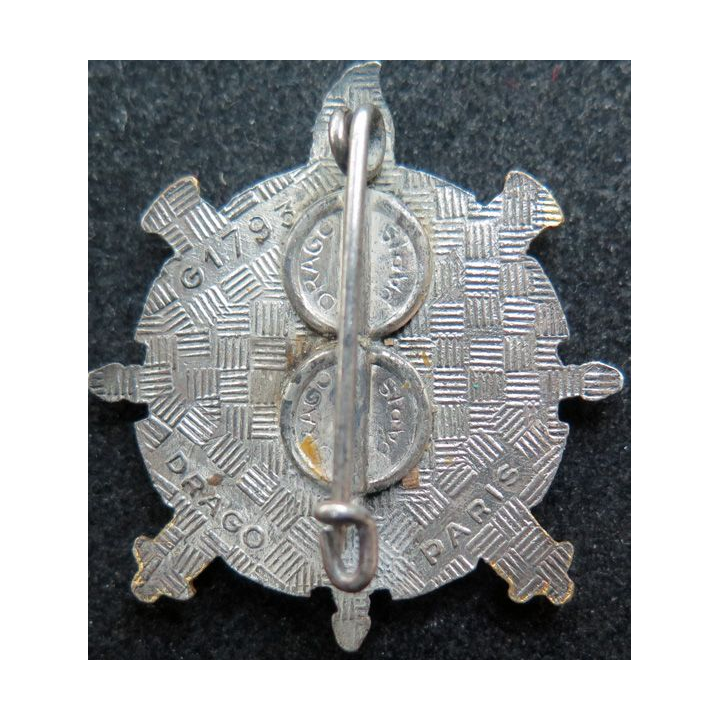 803° COSM : 803° compagnie d’ouvriers du service du Matériel Drago Paris G. 1793 en émail