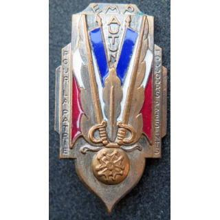 EMP AUTUN : Ecole militaire préparatoire d'Autun Poinçon Arthus Bertrand en émail