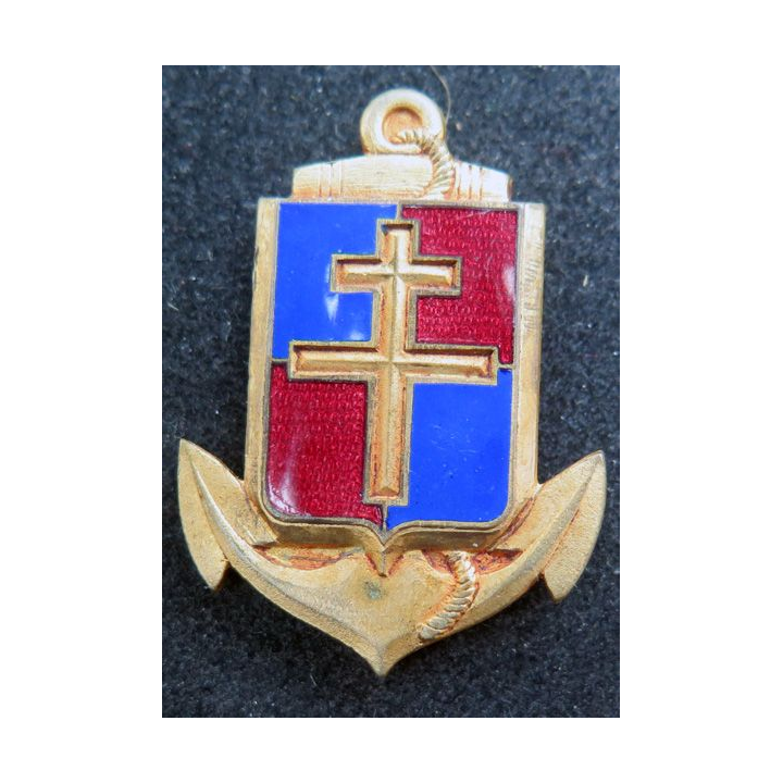 9° DIC : 9° division d'infanterie coloniale de fabrication Courtois en émail