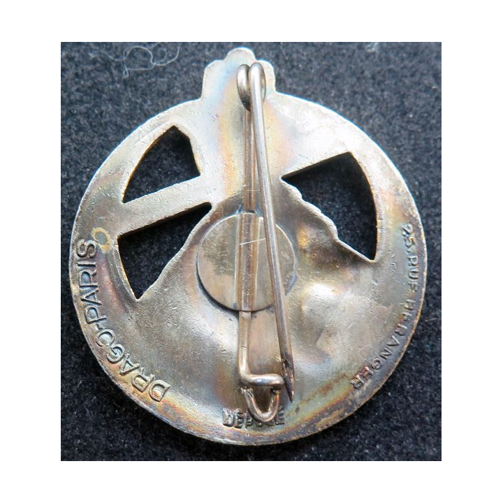 2° RTA : 2° régiment de tirailleurs algériens Légion honneur seule Drago Béranger émail