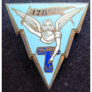 178° CT : 178° compagnie de transmissions (15° DI) Drago Olivier Métra émail