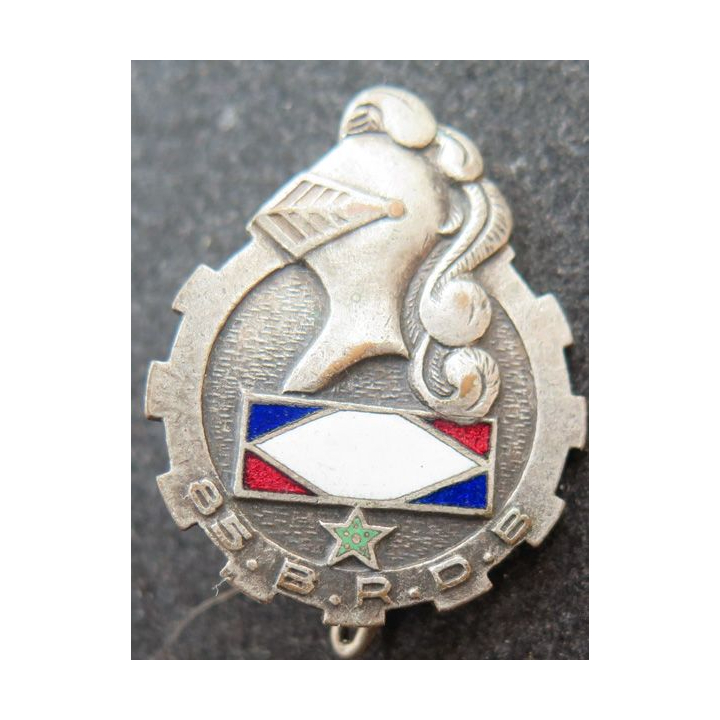 85° BRDB : 85° Bataillon de Réparation de Division Blindée Mardini émail