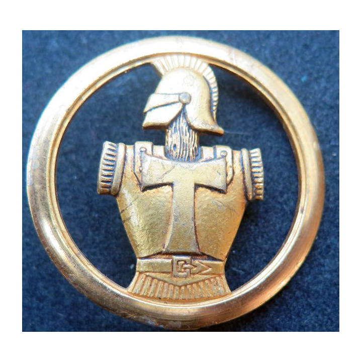 TRANS : insigne de béret des transmissions de fabrication Coinderoux Paris