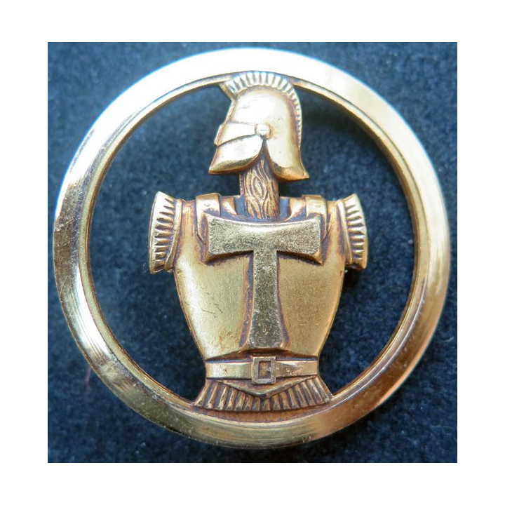 TRANS : insigne de béret des transmissions sans nom de fabricant