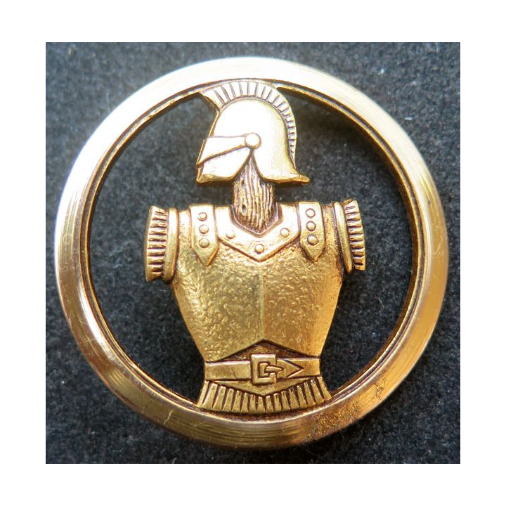 INSIGNE DE BÉRET DU GÉNIE : insigne de béret du génie de fabrication Béraudy Vaure Ambert