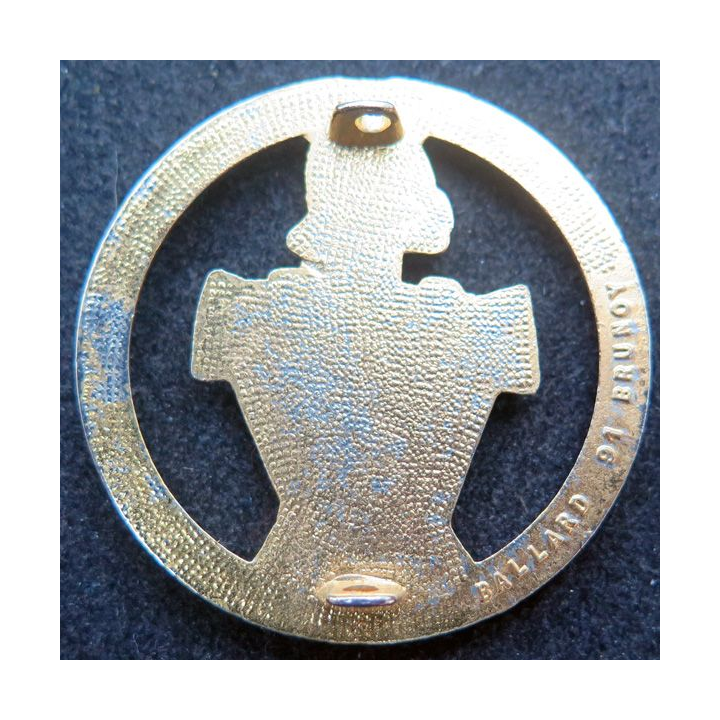 GÉNIE : insigne de béret du génie de fabrication Ballard