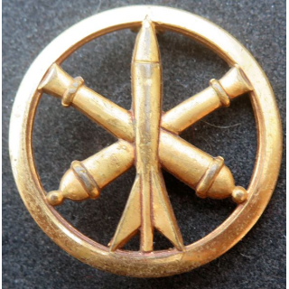 ARTILLERIE : insigne de béret de l'Artillerie de fabrication Beraudy-Vaure