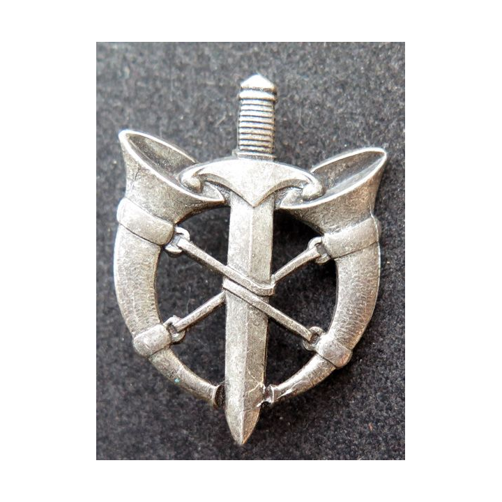 POSTES AUX ARMÉES : insigne de béret de la poste aux armées de fabrication Drago Paris