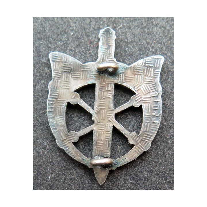 POSTES AUX ARMÉES : insigne de béret de la poste aux armées de fabrication Drago Paris