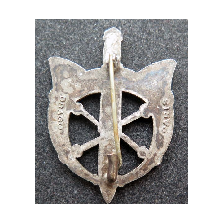 POSTES AUX ARMÉES : insigne de béret de la poste aux armées de fabrication Drago Paris