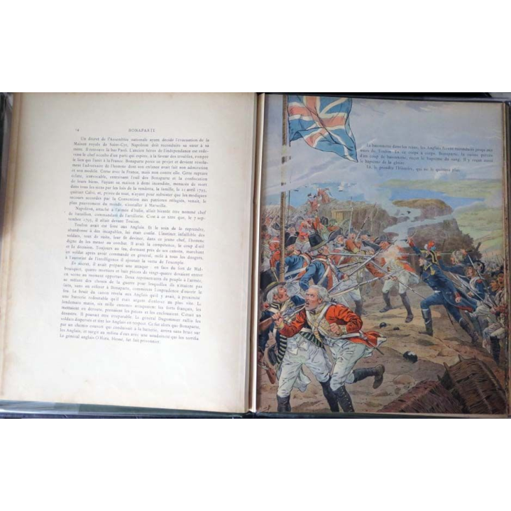 Bonaparte par Job et G Montorgueil aux Editions Boivin 1910 vieux livre
