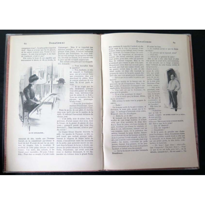 Vieux livres : Donatienne par René Bazin Editions Arthème Fayard