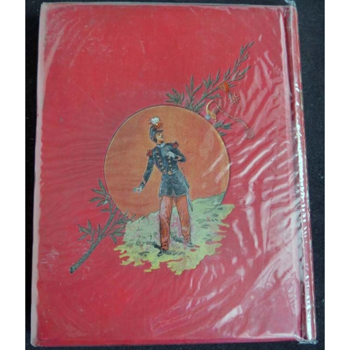 Vieux livre cartonné intitulé Filleuls de Napoléon 1830-1870 DENRIT