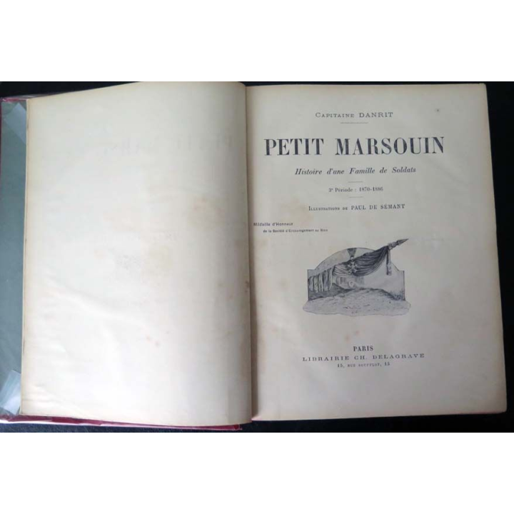 Vieux livres : Petit Marsouin par le Capitaine Dandrit 1913