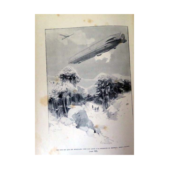 L'ALERTE par le Cne Danrit IN-8. ERNEST FLAMMARION, EDITEUR. 1910