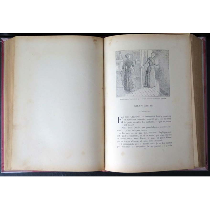 l'honneur des Aubert par Jeanne France et Achille Magnier vieux livre