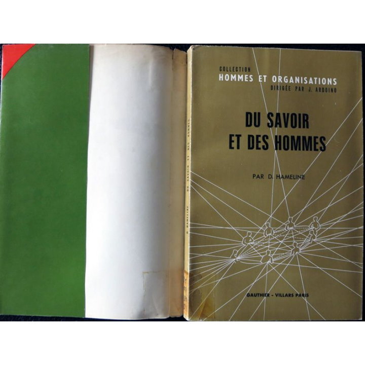Du savoir des hommes de Daniel Hameline aux éditions Gauthier-Villars