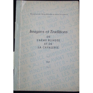Insignes et traditions de l'armé blindée et de la cavalerie 1947