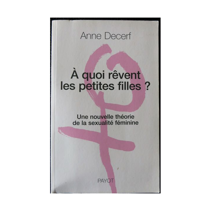 A quoi rêvent les petites filles de Anne Decerf Editions Payot