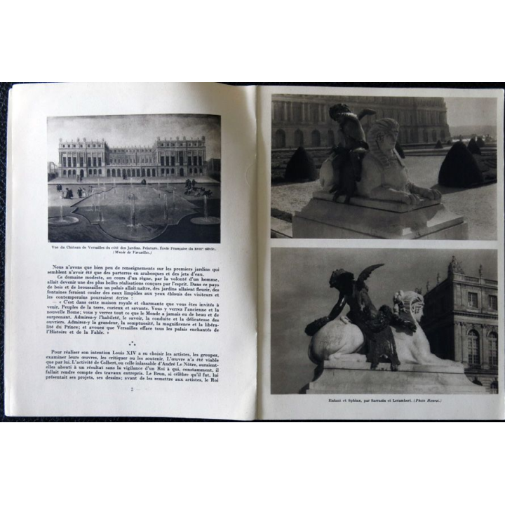 Les Jardins de versailles de Marguerite Jallut aux Editions Vincent Fréal & Cie