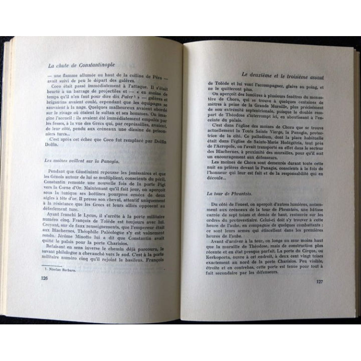 La chute de Constantinople de Maurice & Marilène Chavardès aux éditions Robert Laffont