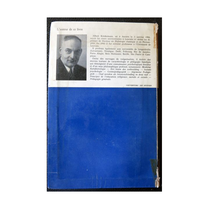 Pédagogie générale deA. Kriekemans aux éditions Nauwelaerts  (1963)