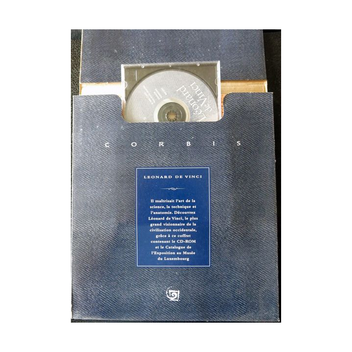 Coffret avec CD - Léonard de Vinci Le codex Leicester L'art de la science Bibliothèque documentaire L'Ecole des Loisirs
