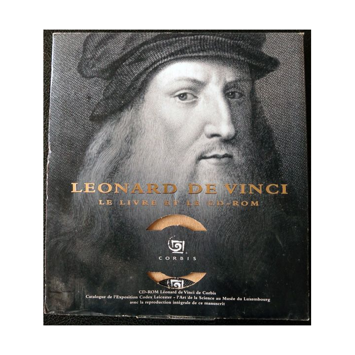 Coffret avec CD - Léonard de Vinci Le codex Leicester L'art de la science Bibliothèque documentaire L'Ecole des Loisirs