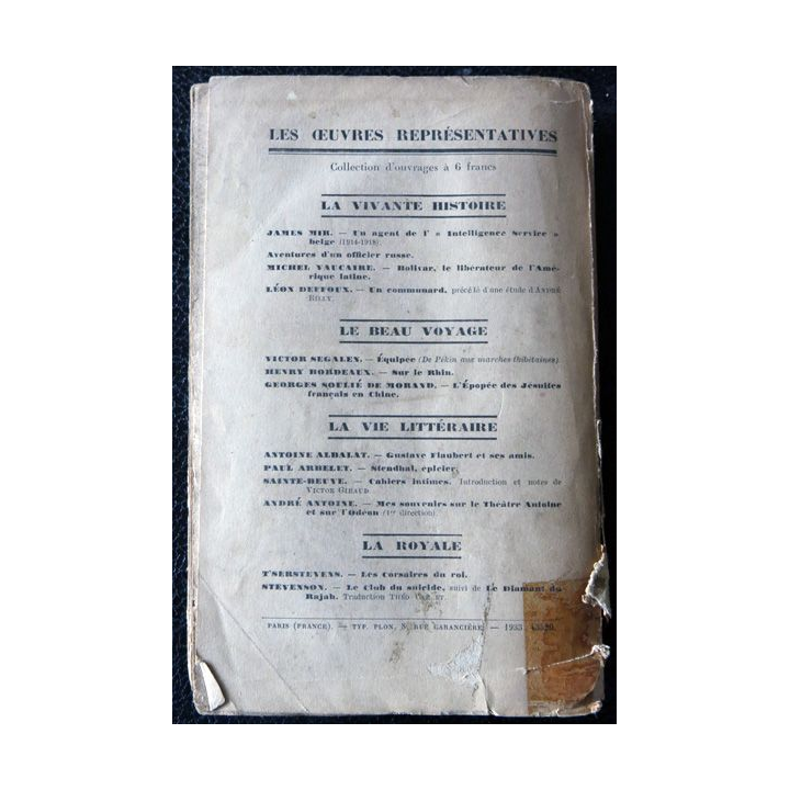 L'épopée des jésuites français en Chine 1534 - 1928 par Georges Soulié de Morand, Les œuvres représentatives 1928