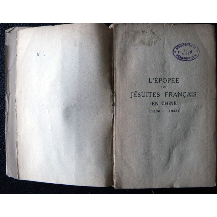 L'épopée des jésuites français en Chine 1534 - 1928 par Georges Soulié de Morand, Les œuvres représentatives 1928