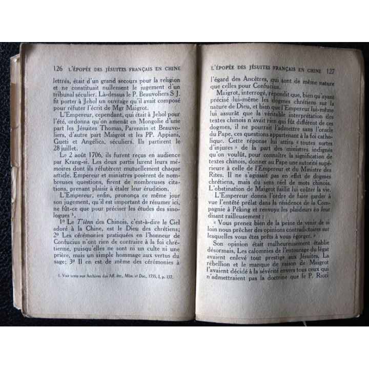 L'épopée des jésuites français en Chine 1534 - 1928 par Georges Soulié de Morand, Les œuvres représentatives 1928