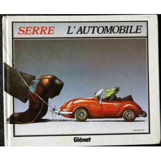 L'automobile dessins de Serre aux éditions Glénat