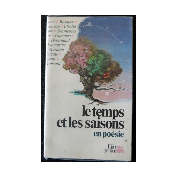 Le temps et les saisons en poésie par Jacques Charpentreau aux éditions Folio Junior (1984)