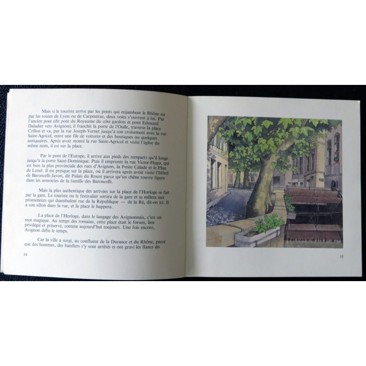 Avignon racontée au enfants deJean-Louis Meunier Editions Alain Barthélémy Avignon (1978)