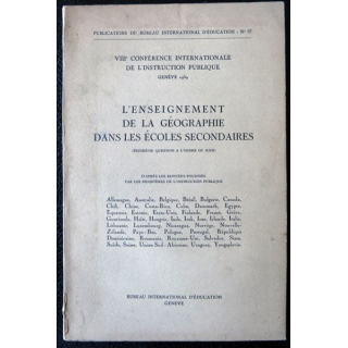N° 67 L'enseignement de la Géographie dans les écoles secondaires  F. Korniszewski