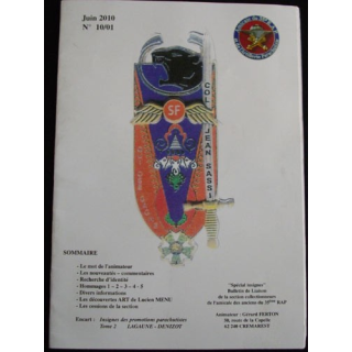 Catalogue de l'amicale du 35°RAP de juin 2010