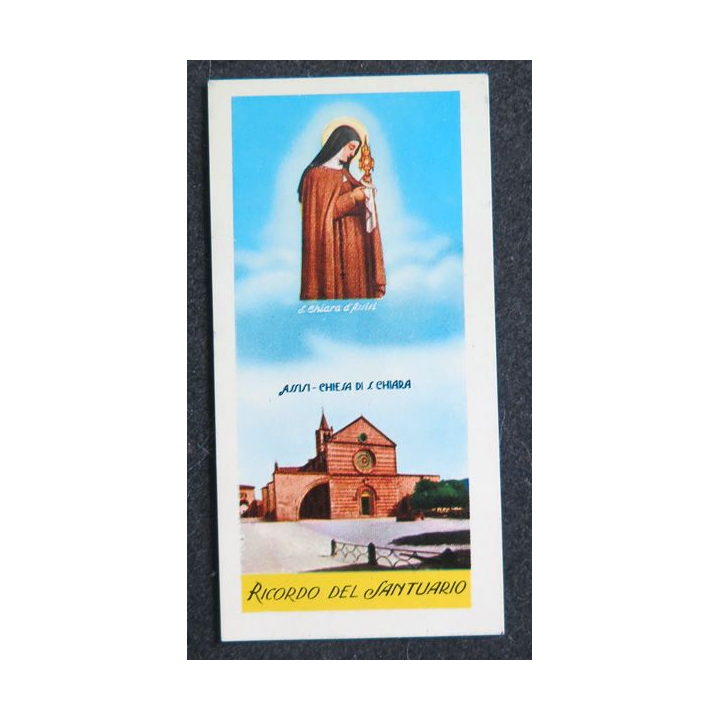 IMAGE PIEUSE : Ricordo del Santuario Soeur Chiara d'Assisi
