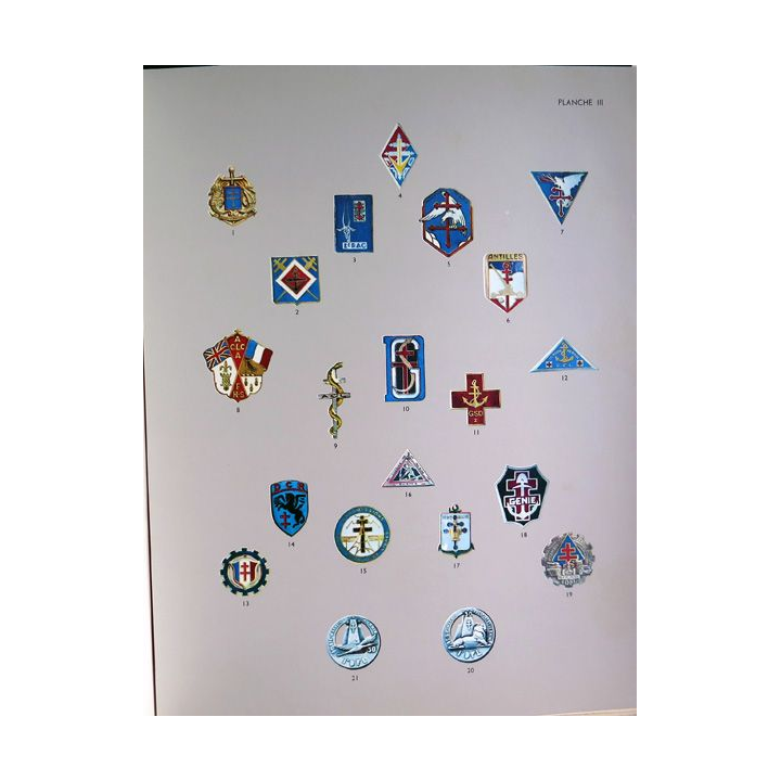 Les Français libres et leurs emblèmes de Bernard Le Marec 1964