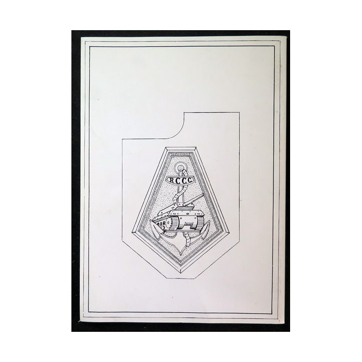 RCCC : Le régiment colonial de chasseurs de chars Plaquette souvenir 1987
