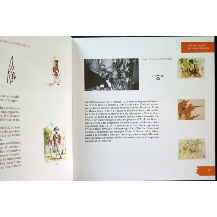 Catalogue du 20° salon des peintres de l'Armée hôtel des Invalides 22 - 29 juin 2017