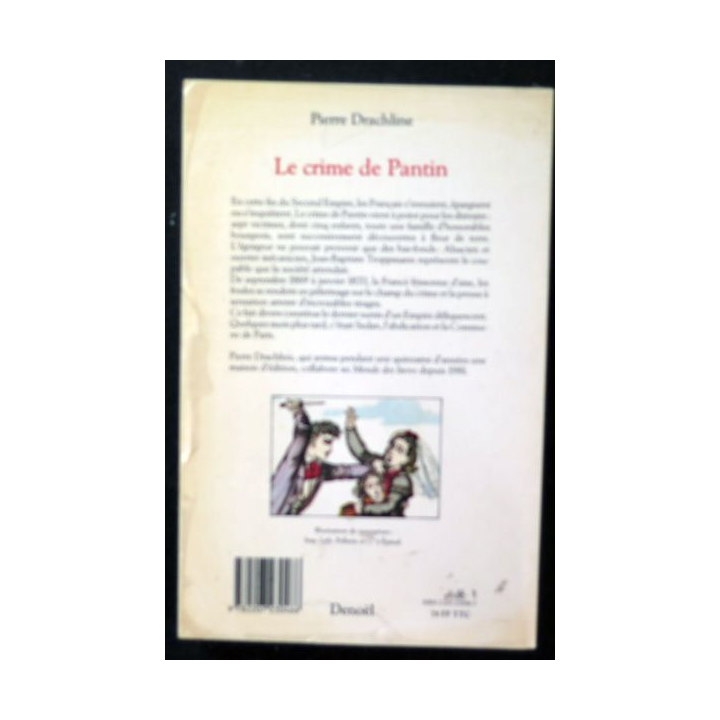 Le Crime de Pantin de Pierre Drachline Denoël 1962