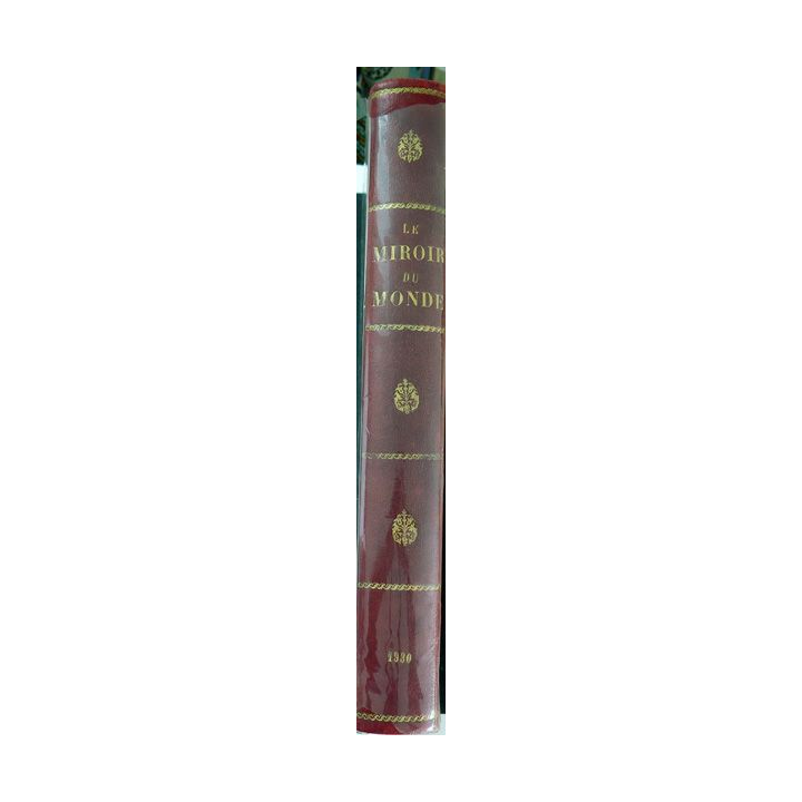 Le miroir du monde 1° semestre 1930 relié demi cuir du n° 1 du 8 mars 1930 au n° 21 du 26 Juillet 1930