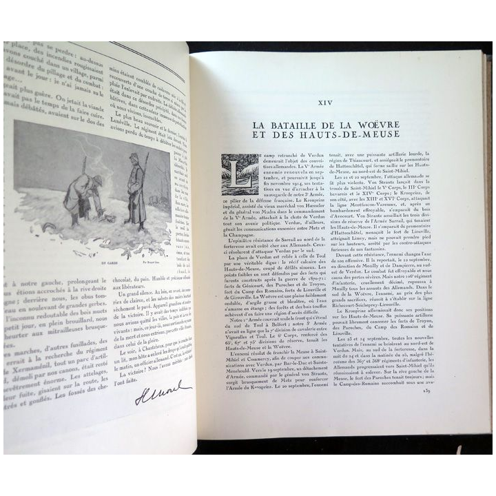 2 Tomes de la Grande Guerre vécue - racontée - illustrée par les Combattants 1914-1918