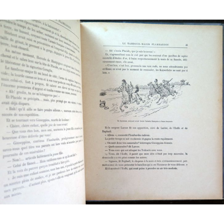 Le Tambour Major Flambardin de Jacques Lemaire illustré par Job 1932