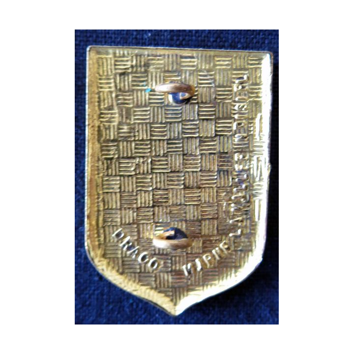 CRS 20 : insigne de la compagnie républicaine de sécurité n° 20 de Limoges, fabrication Drago Marne La Vallée Noisiel