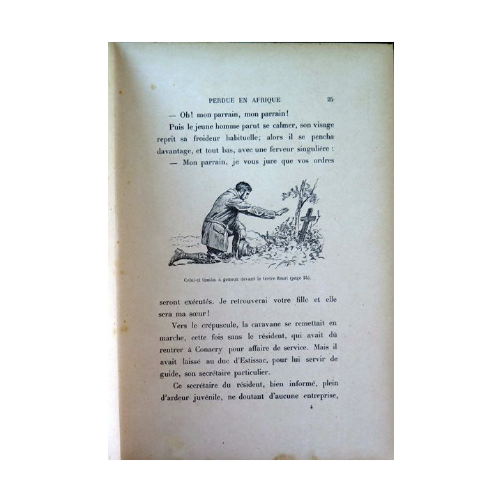 Perdue en Afrique de Mme Renard illustré par H. Thiriet