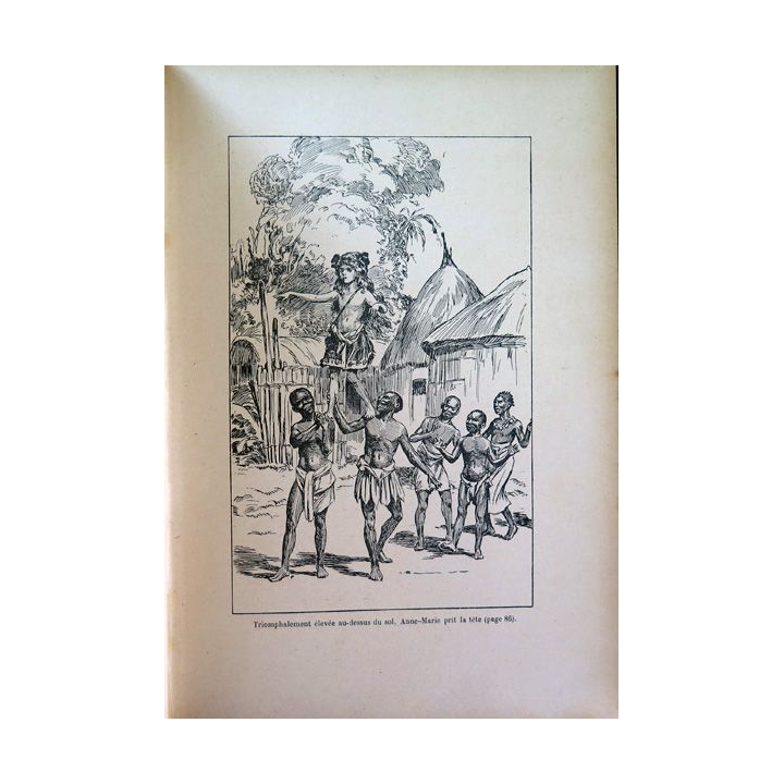 Perdue en Afrique de Mme Renard illustré par H. Thiriet