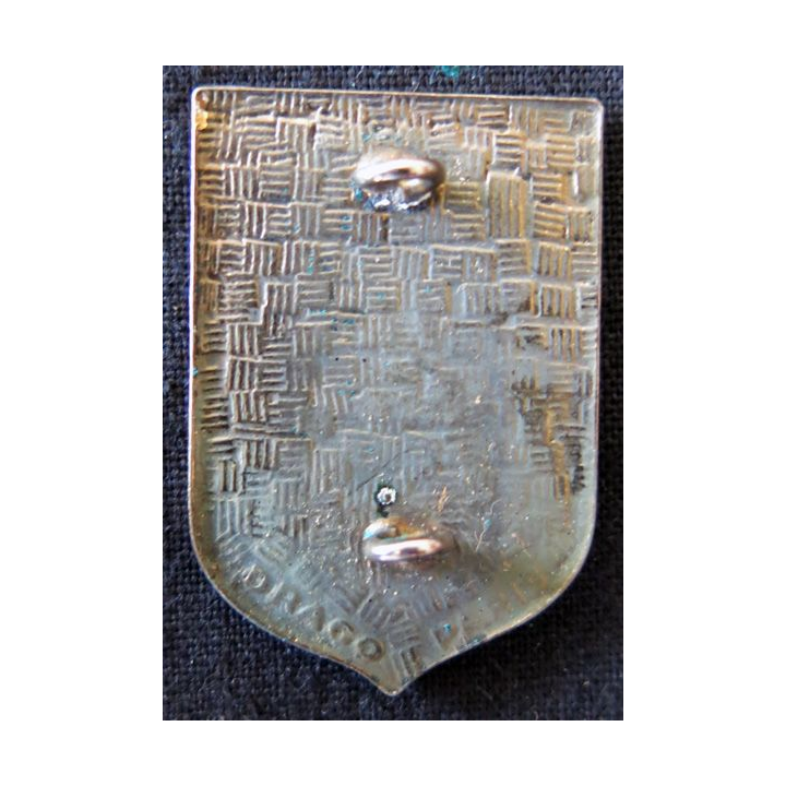 CRS 51 : insigne de la compagnie républicaine de sécurité n° 51 de Saran (Orléans), fabrication Drago Paris